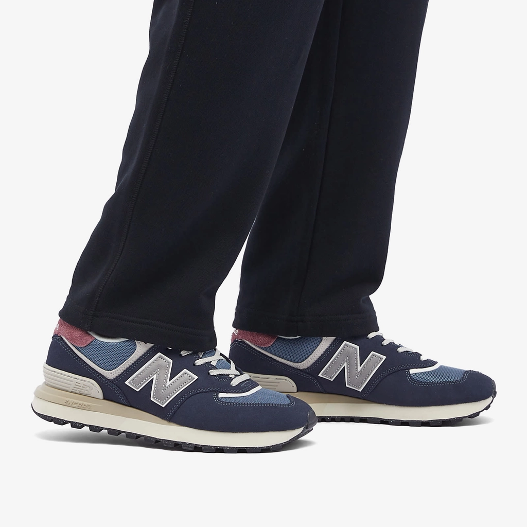 New Balance Men's U574LGFN Blue Navy